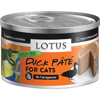 Lotus Cat Pate Grain Free Duck 2.75oz. (Case of 24)