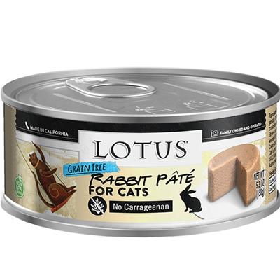 Lotus Cat Pate Grain Free Rabbit 5.3oz. (Case of 24)