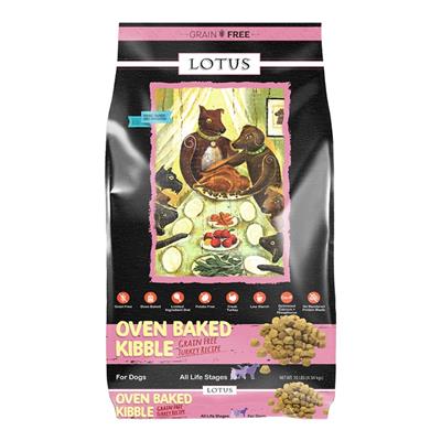Lotus Dog Adult Grain Free Turkey 10Lb