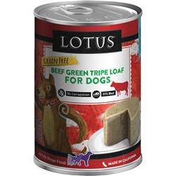 Lotus Dog Grain Free Loaf Beef Tripe 12.5oz. (Case of 12)