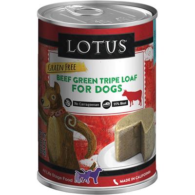 Lotus Dog Grain Free Loaf Beef Tripe 12.5oz. (Case of 12)