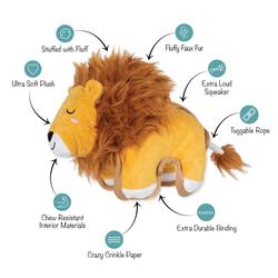 MANELY JUST ROARING  DURABLE DOG TOY
