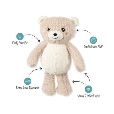 READY TEDDY GO PLUSH DOG TOY