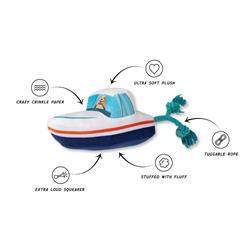 BOAT LOADS OF FUN PLUSH DOG TOY
