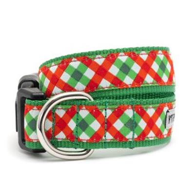 Yuletide Check Dog Collar & Lead