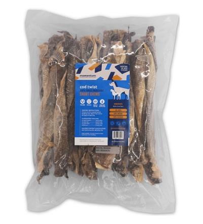 Momentum Carnivore Nutrition Dog Short COD Twist 25Ct Bulk Chew