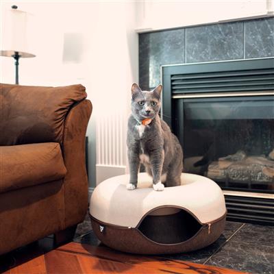 "Donut!" Cat Hideaway Cave- Chocolate & Cream