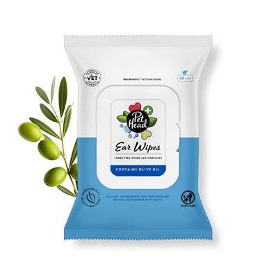 Pet Head Health Ear wipes 30ct.