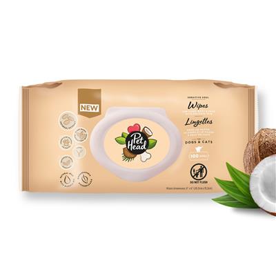 Pet Head Sensitive Soul Wipes 100ct.