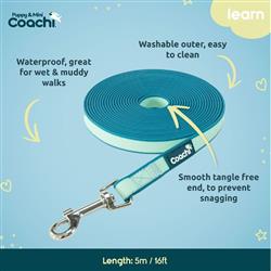 Coachi Puppy & Mini Waterproof Line Teal & Mint