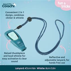 Coachi Puppy & Mini Whizzclick Teal & Mint