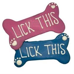 Lick This Bone 6" 91973 Hand Decorated Molasses