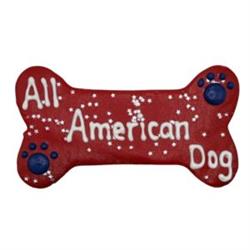 All American Bone 6" 71993 Hand Decorated Molasses