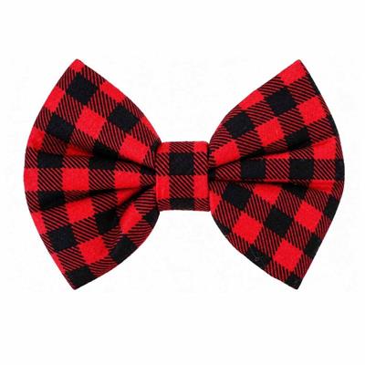 BUFFALO PLAID - DAPPER DEXTER DOG BOW TIE