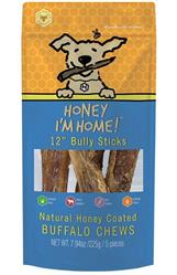 Honey Im Home Dog Buffalo Bully 12 inches 5 Pack