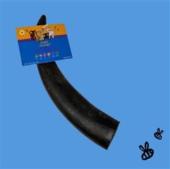 HONEY I'M HOME DOG NATURAL HONEY COATED BUFFALO HORN LARGE BULK - 10 COUNT
