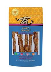 HONEY I'M HOME DOG NATURAL HONEY COATED BUFFALO TREMENDA TWISTS 2.47OZ
