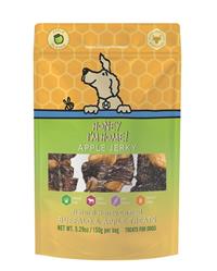 HONEY I'M HOME DOG NATURAL HONEY COATED BUFFALO APPLE JERKY 5.29OZ
