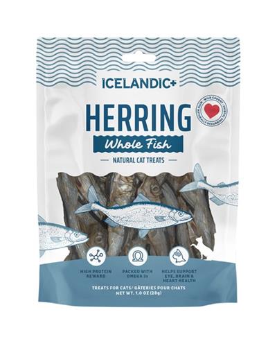 ICELANDIC CAT HERRING WHOLE FISH 1OZ