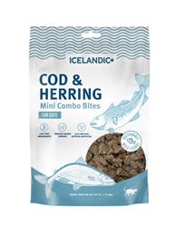 ICELANDIC CAT MINI COD & HERRING COMBO BITES 1.7OZ