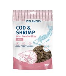 ICELANDIC CAT MINI COD & SHRIMP COMBO BITES 1.7OZ