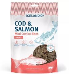 ICELANDIC CAT MINI COD & SALMON COMBO BITES 1.7OZ