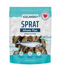 ICELANDIC DOG WHOLE SPRATS FISH 2OZ