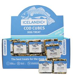 ICELANDIC DOG COD SKIN CUBE BULK - 36 COUNT