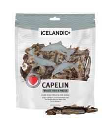 ICELANDIC DOG CAPELIN FISH WHOLE & PIECES 9OZ