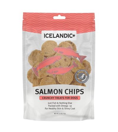 ICELANDIC DOG SALMON CHIPS 2.5OZ