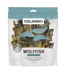 ICELANDIC DOG WOLF FISH SKIN PIECES 9OZ