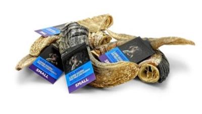 ICELANDIC DOG LAMB HORN BULK - 24 COUNT