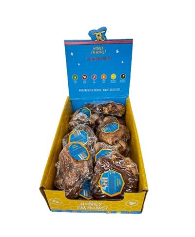 Honey I'm Home Dog Natural Honey Coated Buffalo Chews Tremenda Discs - 20 Count