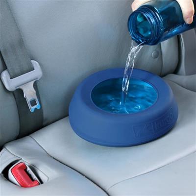 Kurgo Dog Splash Free Bowl Red