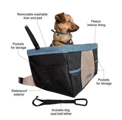 Kurgo Dog Rover Booster Seat Black