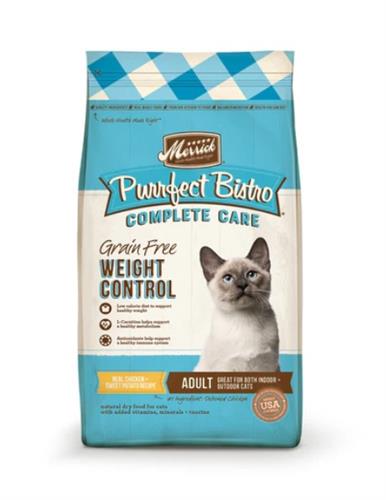 Merrick Purrfect Bistro Grain Free Healthy Weight Recipe 7Lb