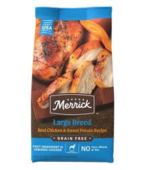 Merrick Dog Grain Free Large Breed 22Lbs