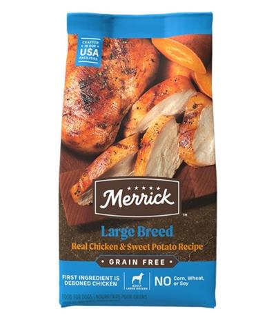 Merrick Dog Grain Free Large Breed 22Lbs