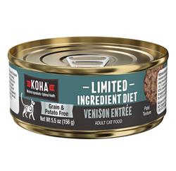 Koha Cat Limited Ingredient Grain Free Venison Pate 5.5oz. (Case of 24)