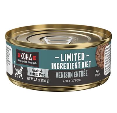 Koha Cat Limited Ingredient Grain Free Venison Pate 3oz. (Case of 24)