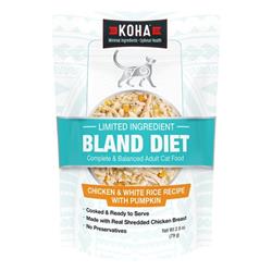 Koha Cat Bland Diet Chicken & Rice 2.8oz. (Case of 24)