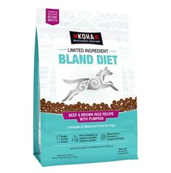 Koha Dog Limited Ingredient Bland Diet Beef Brown Rice 3.5Lbs