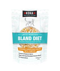 KOHA CAT BLAND DIET CHICKEN & RICE 2.8OZ - 24 PACK