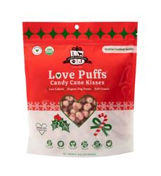 LORD JAMESON DOG LOVE PUFFS CANDY CANE KISSES 4OZ
