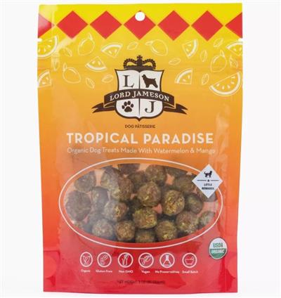 Lord Jameson: Tropical Paradise 3oz Small Breed Dog Treats Soft & Chewy