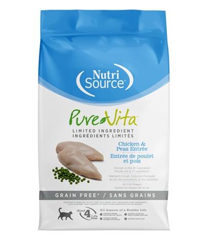 Pure Vita Cat Grain Free Chicken & Peas 1.5Lbs