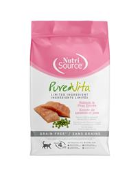 Pure Vita Cat Grain Free Salmon & Peas 1.5Lbs