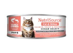 Nutrisource Cat Select Grain Free Ocean 5.5oz. (Case of 12)