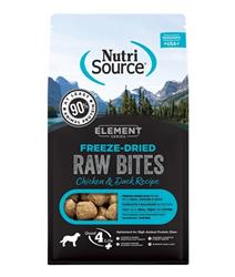 Nutrisource Dog Element Series Freeze-Dried Bites Chicken & Duck 10oz.