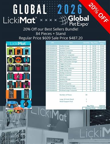 LickiMat Global 2026 Best Sellers 20% Off